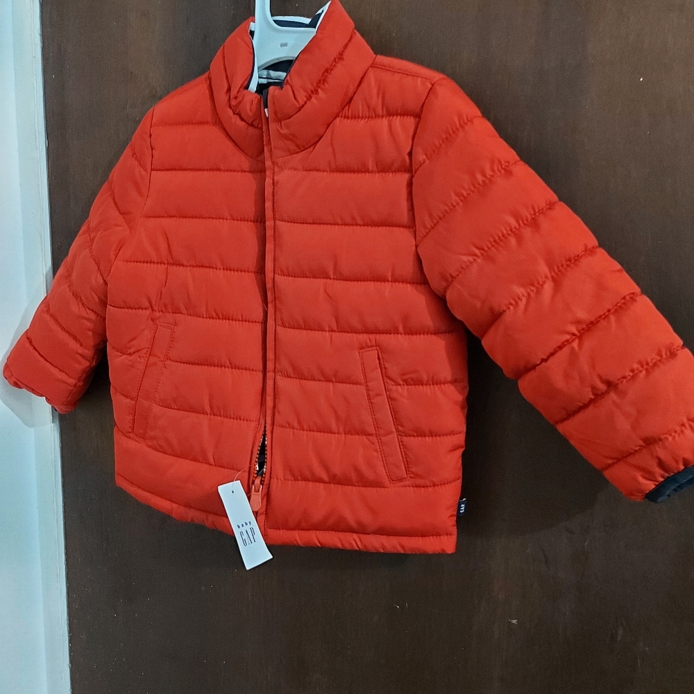 Baby Gap Reversible Jacket Red & Blue